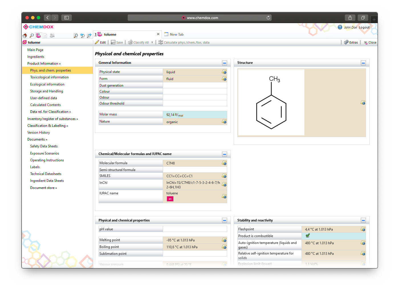 Structured data fields to manage your products